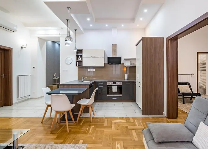 Silver Swan Downtown With Parking Apartman Budapest